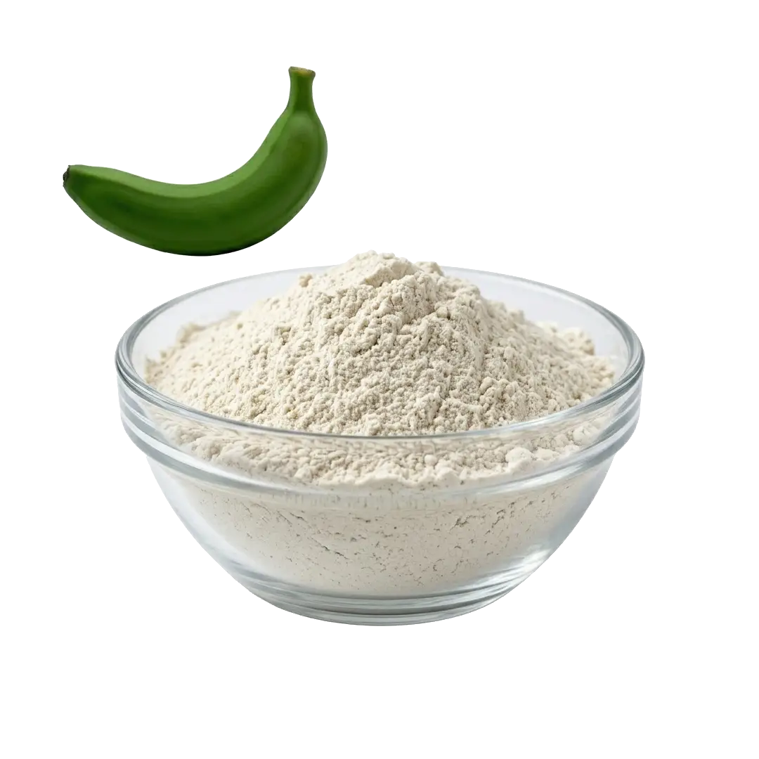 Green banana flour